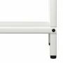 Leñero blanco 40x25x120 cm Acero laminado en frío de , Bolsas y soportes de leña - Ref: Foro24-864300, Precio: 50,36 €, Descu...