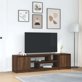 Mueble de TV roble marrón 188,5x41x50 cm madera de ingeniería de , Muebles TV - Ref: Foro24-3328423, Precio: 156,02 €, Descue...