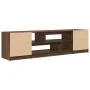 Mueble de TV roble marrón 188,5x41x50 cm madera de ingeniería de , Muebles TV - Ref: Foro24-3328423, Precio: 156,02 €, Descue...
