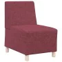 Fabric armchair in burgundy red color, 55 cm. by , Sofas - Ref: Foro24-4108471, Price: 120,38 €, Discount: %