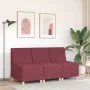Sillón de tela color rojo vino 55 cm de , Sofás - Ref: Foro24-4108471, Precio: 120,38 €, Descuento: %