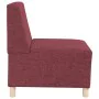 Sillón de tela color rojo vino 55 cm de , Sofás - Ref: Foro24-4108471, Precio: 120,38 €, Descuento: %