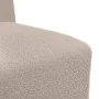 Sillón de sofá gris claro 55 cm tejido imitación lana rizada de , Sofás - Ref: Foro24-4108503, Precio: 125,19 €, Descuento: %