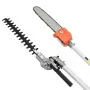 4-in-1 multifunctional brush cutter in orange color, 52 cc, 1.45 kW. by , Accessories for cutters - Ref: Foro24-4005031, Pric...