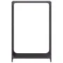 Leñero negro 60x28x90 cm Acero laminado en frío de , Bolsas y soportes de leña - Ref: Foro24-864211, Precio: 59,48 €, Descuen...