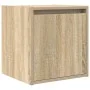 Mesilla de noche de pared roble Sonoma 38x34x40 cm de , Mesitas de noche - Ref: Foro24-861233, Precio: 37,51 €, Descuento: %