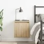 Mesilla de noche de pared roble Sonoma 38x34x40 cm de , Mesitas de noche - Ref: Foro24-861233, Precio: 37,51 €, Descuento: %