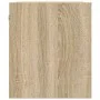 Mesilla de noche de pared roble Sonoma 38x34x40 cm de , Mesitas de noche - Ref: Foro24-861233, Precio: 37,51 €, Descuento: %