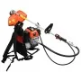Backpack Brush Cutter Orange Design 52 cc 1.45 kW by , Accessories for cutters - Ref: Foro24-4005033, Price: 205,92 €, Discou...