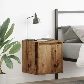 Mesillas de noche de pared 2 uds madera vieja 38x34x40 cm de , Mesitas de noche - Ref: Foro24-861244, Precio: 63,51 €, Descue...