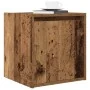 Mesillas de noche de pared 2 uds madera vieja 38x34x40 cm de , Mesitas de noche - Ref: Foro24-861244, Precio: 63,51 €, Descue...