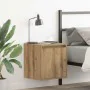Mesitas de noche de pared 2 uds roble artisan 38x34x40 cm de , Mesitas de noche - Ref: Foro24-861246, Precio: 69,74 €, Descue...