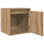 Mesitas de noche de pared 2 uds roble artisan 38x34x40 cm de , Mesitas de noche - Ref: Foro24-861246, Precio: 69,74 €, Descue...