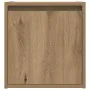 Mesitas de noche de pared 2 uds roble artisan 38x34x40 cm de , Mesitas de noche - Ref: Foro24-861246, Precio: 69,74 €, Descue...