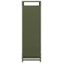 Leñero verde oliva 90x28x90 cm Acero laminado en frío de , Bolsas y soportes de leña - Ref: Foro24-864218, Precio: 64,19 €, D...