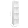 Bücherregal / TV-Möbel aus Sperrholz 36x30x143cm von vidaXL, Bücherregale und Regale - Ref: Foro24-800144, Preis: 56,83 €, Ra...