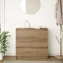 Aparador Artisan Roble 80x35x76 cm Madera de ingeniería de , Aparadores - Ref: Foro24-861741, Precio: 109,13 €, Descuento: %