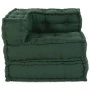 Puf modular tela verde 70x70x54 de , Cojines para sillas y sofás - Ref: Foro24-4019033, Precio: 148,33 €, Descuento: %