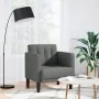 Armchair with dark gray fabric armrests 53 cm by , Armchairs - Ref: Foro24-4100544, Price: 114,62 €, Discount: %