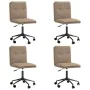 Sillas de comedor 4 unidades cuero sintético color capuchino de , Sillas de comedor - Ref: Foro24-3315693, Precio: 231,74 €, ...