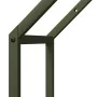 Leñero verde oliva 40x25x90 cm Acero laminado en frío de , Bolsas y soportes de leña - Ref: Foro24-864298, Precio: 41,15 €, D...