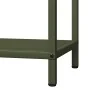 Leñero verde oliva 40x25x90 cm Acero laminado en frío de , Bolsas y soportes de leña - Ref: Foro24-864298, Precio: 41,15 €, D...