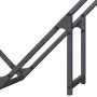 Leñero antracita 80x25x80 cm Acero laminado en frío de , Bolsas y soportes de leña - Ref: Foro24-864285, Precio: 34,38 €, Des...