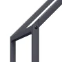 Leñero antracita 60x25x90 cm Acero laminado en frío de , Bolsas y soportes de leña - Ref: Foro24-864309, Precio: 39,59 €, Des...