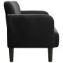 Sofá Loveseat Terciopelo Negro 109 cm de , Sofás - Ref: Foro24-4100592, Precio: 195,09 €, Descuento: %