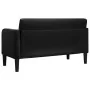 Sofá Loveseat Terciopelo Negro 109 cm de , Sofás - Ref: Foro24-4100592, Precio: 195,09 €, Descuento: %