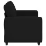 Sofá 2 plazas Tela Negro 120 cm by , Sofas - Ref: Foro24-4105158, Price: 209,09 €, Discount: %