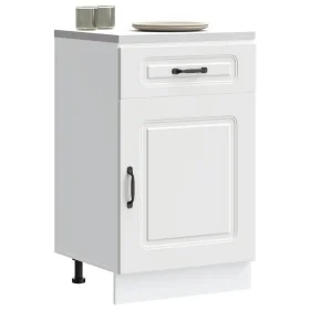 Mueble bajo de cocina Kalmar madera de ingeniería blanca de , Armarios de cocina - Ref: Foro24-853477, Precio: 92,04 €, Descu...