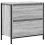 Mueble de baño con lavabo y cajones gris Sonoma 60x34,5x60 cm de , Tocadores de baño - Ref: Foro24-861885, Precio: 67,13 €, D...