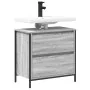 Mueble de baño con lavabo y cajones gris Sonoma 60x34,5x60 cm de , Tocadores de baño - Ref: Foro24-861885, Precio: 67,13 €, D...