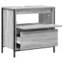 Mueble de baño con lavabo y cajones gris Sonoma 60x34,5x60 cm de , Tocadores de baño - Ref: Foro24-861885, Precio: 67,13 €, D...