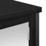 Mueble de baño de pared con espejo roble negro 50x21x60 cm de , Tocadores de baño - Ref: Foro24-861902, Precio: 65,32 €, Desc...