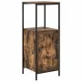 Mueble de baño con estantes roble ahumado 36x35x95 cm de , Tocadores de baño - Ref: Foro24-861914, Precio: 50,42 €, Descuento: %