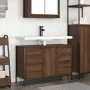 Mueble de lavabo con cajones roble marrón 90x34,5x60 cm de , Tocadores de baño - Ref: Foro24-861891, Precio: 98,77 €, Descuen...