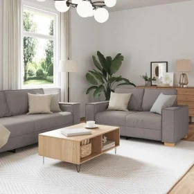 Juego de sofás con cojines 2 piezas tela gris taupe de , Sofás - Ref: Foro24-3324697, Precio: 467,07 €, Descuento: %