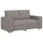 Juego de sofás con cojines 2 piezas tela gris taupe de , Sofás - Ref: Foro24-3324697, Precio: 467,07 €, Descuento: %