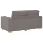 Juego de sofás con cojines 2 piezas tela gris taupe de , Sofás - Ref: Foro24-3324697, Precio: 467,07 €, Descuento: %
