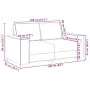 Juego de sofás con cojines 2 piezas terciopelo amarillo by , Sofas - Ref: Foro24-3324706, Price: 458,42 €, Discount: %