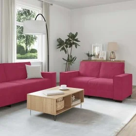 Juego de sofás con cojines 2 piezas terciopelo rojo tinto von , Sofas - Ref: Foro24-3324704, Preis: 458,42 €, Rabatt: %