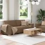 Juego de sofás con cojines 2 piezas tela marrón by , Sofas - Ref: Foro24-3324695, Price: 467,07 €, Discount: %