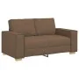 Juego de sofás con cojines 2 piezas tela marrón by , Sofas - Ref: Foro24-3324695, Price: 467,07 €, Discount: %