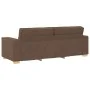 Juego de sofás con cojines 2 piezas tela marrón by , Sofas - Ref: Foro24-3324695, Price: 467,07 €, Discount: %