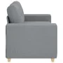 Sofá Loveseat gris claro 120 cm de tela de , Sofás - Ref: Foro24-4105068, Precio: 214,07 €, Descuento: %