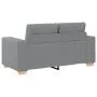 Sofá Loveseat gris claro 120 cm de tela de , Sofás - Ref: Foro24-4105068, Precio: 214,07 €, Descuento: %