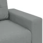 Sofá Loveseat gris claro 120 cm de tela de , Sofás - Ref: Foro24-4105068, Precio: 214,07 €, Descuento: %