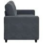 Dunkelgraues Samtsofa Loveseat, 120 cm. von , Sofas - Ref: Foro24-4105111, Preis: 214,76 €, Rabatt: %